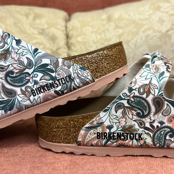 Birkenstock Florida Fresh Vegan Flower sandals, size 8 women (39euro) NWT - Picture 6 of 12